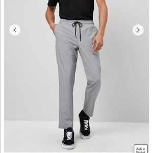 Houndstooth Ankle Pants